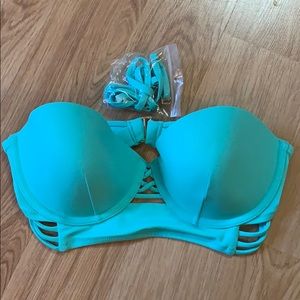 NWOT Victoria Secret Strapless Bikini Top